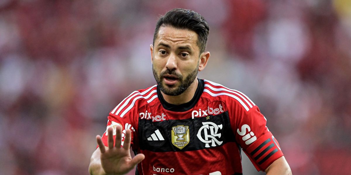 Everton Ribeiro não deve permanecer no Flamengo, e SAF do Brasil quer sua contratação para 2024 - (Foto: Internet)