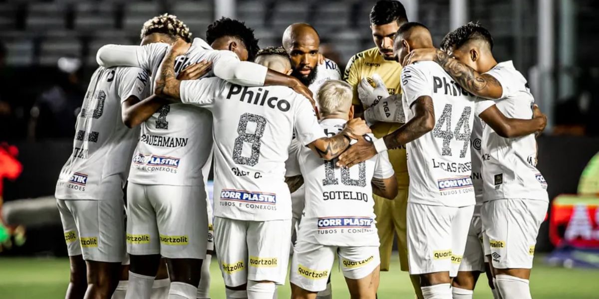 Time do Santos fc - (Foto: Internet)  