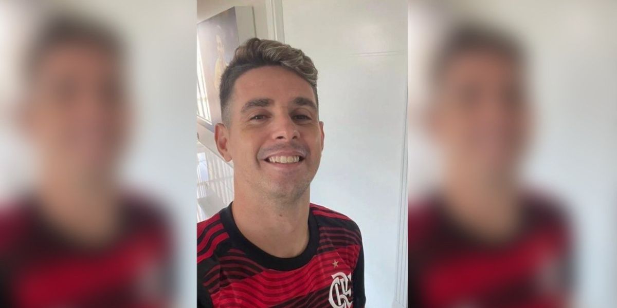 Oscar com a camisa do Flamengo - (Foto: Internet)