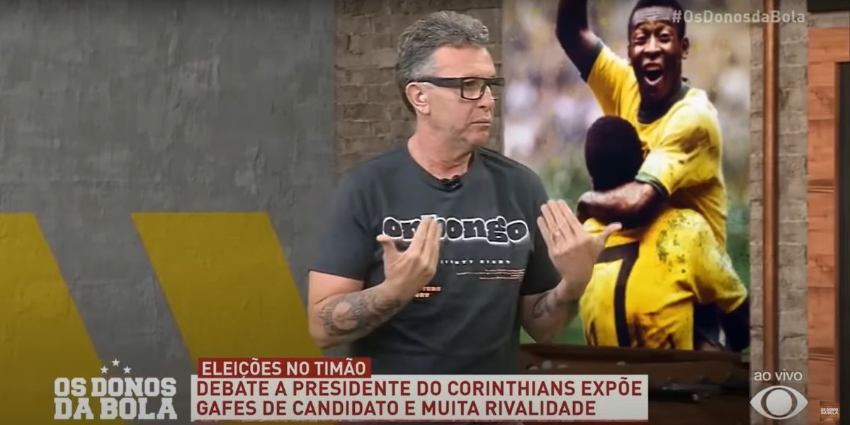 Craque Neto comentou sobre ser o futuro presidenet do Corinthians - (Foto: Divulgação / Band Tv)