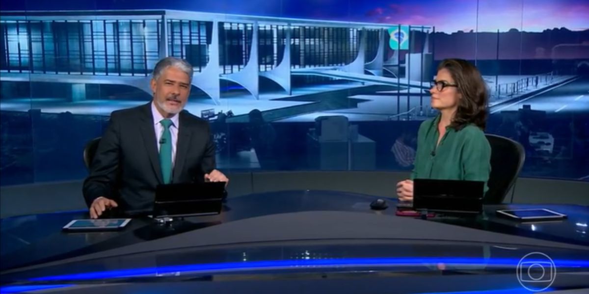 Jornal nacional é um dos principais programas jornalísticos do país (Reprodução Globo)