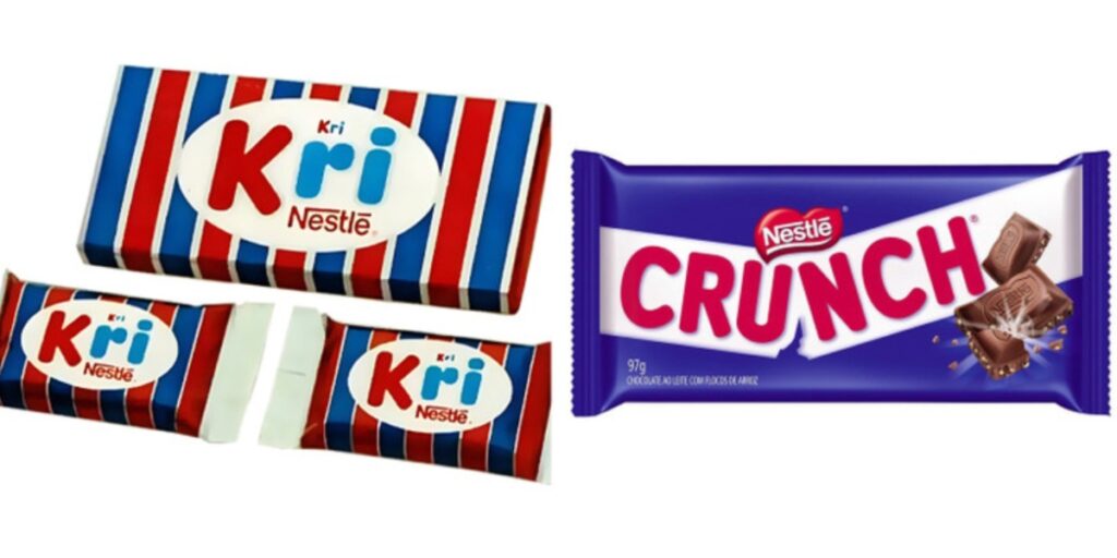 Chocolate Kri agora se chama Crunch - (Foto: Reprodução / Internet)