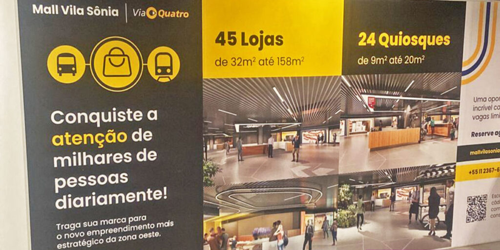 Obras do shopping do metrô já começaram (Foto: Caio Lobo/Metrô CPTM)