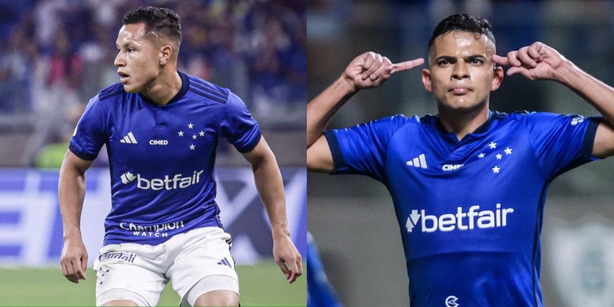 Marlon e Bruno Rodrigues do Cruzeiro - (Foto: Reprodução / Internet)