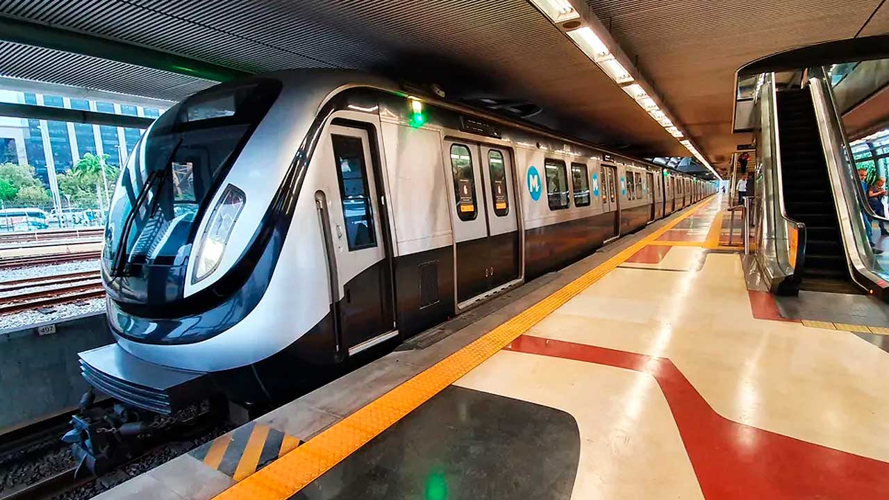 Metrô do Rio de janeiro (Foto: Reprodução, Invexo)