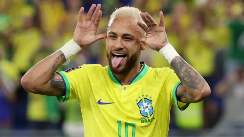 Neymar dans l'équipe nationale brésilienne (Photo : Getty Images)