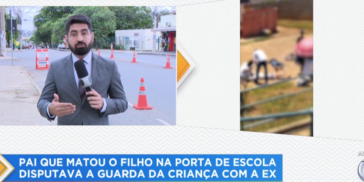 Pai mata o próprio filho (Foto: Reprodução / Hoje Em Dia da Record)