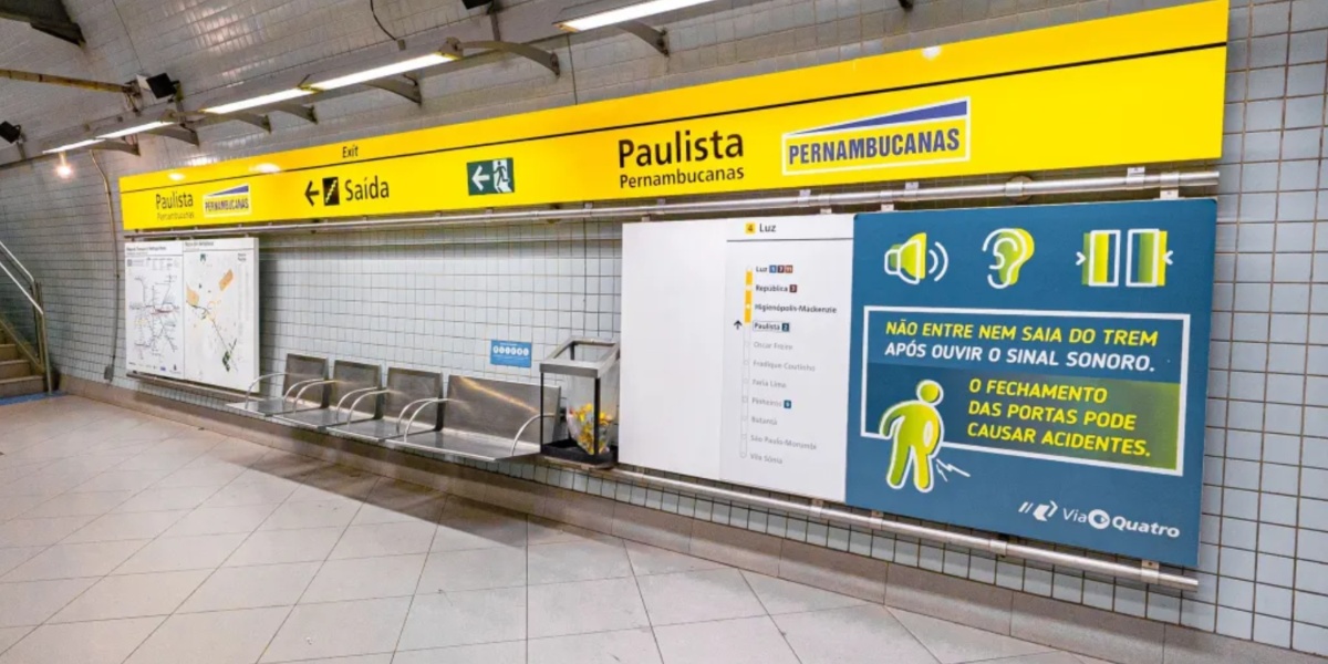 Pernambucanas adquire naming rights da Estação Paulista de metrô - Foto: Internet