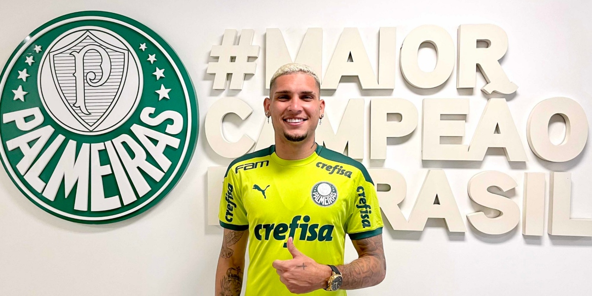 Rafael Navarro é jogador do time (Foto: Divulgação/Palmeiras)