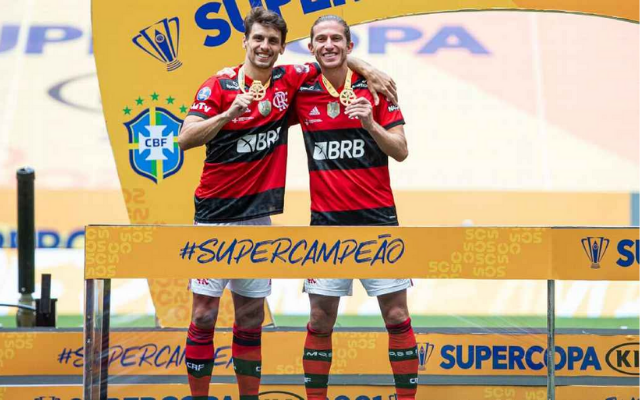 Rodrigo Caio e Filipe Luís devem deixar o Flamengo (Foto: Divulgação)