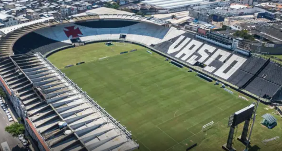 São Januário, o estádio do Vasco. Foto: Reprodução/Internet