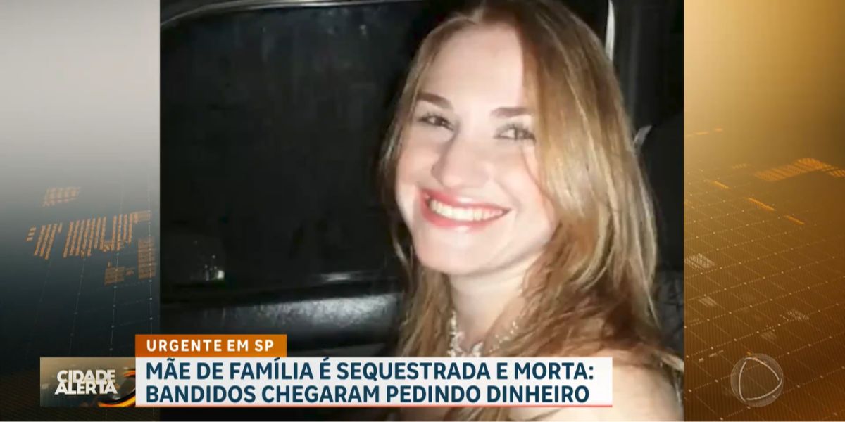 Vanessa tinha apenas 36 anos de idade e foi encontrada morta (Reprodução: Record)