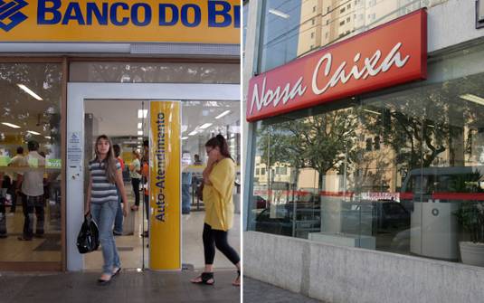 Banco do Brasil comprou a Nossa Caixa no ano de 2008 (Foto Reprodução/Montagem/Tv Foco)