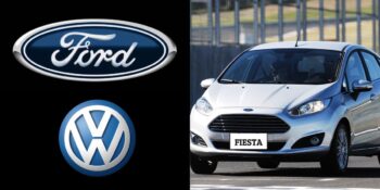 Ford e Volks se unem para reviver o modelo Fiesta (Reprodução/Montagem TV Foco)