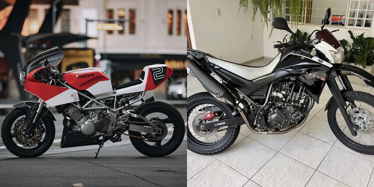 TRX 850 e XT 660R (Reprodução/Internet)