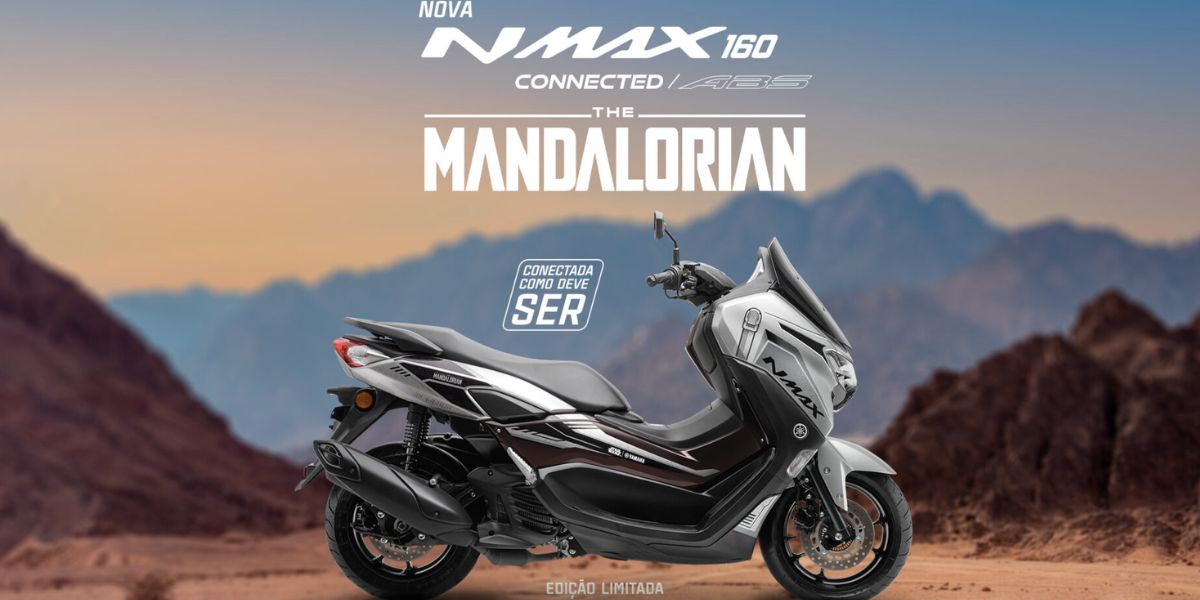 Yamaha NMax Mandalorian (Reprodução/Internet)