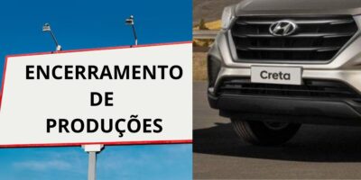 5 carros que darão adeus em 2024 - Montagem TVFOCO