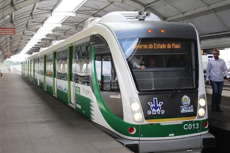 Metrô de Teresina. Foto: Reprodução/Internet