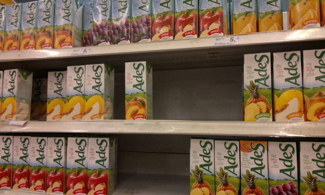 Anvisa já precisou barra a marca de suco Ades (Foto: Divulgação)