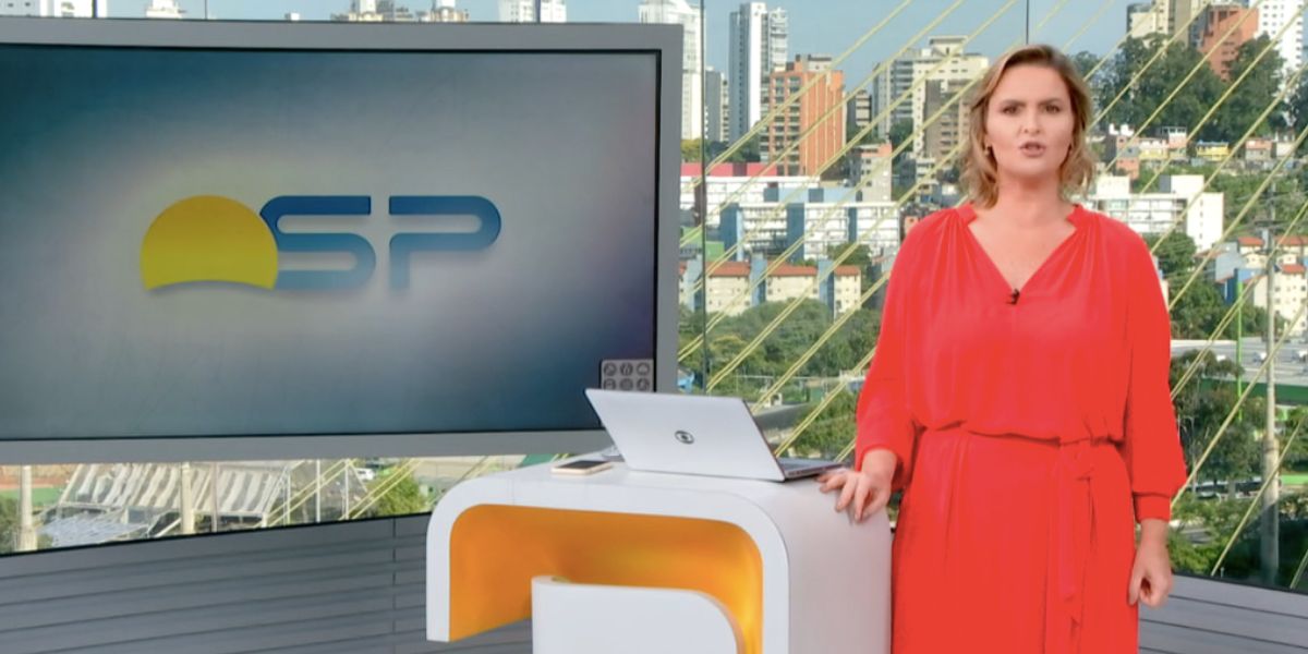 Ana Paula Campos no Bom Dia São Paulo (Foto: Reprodução / Globo)