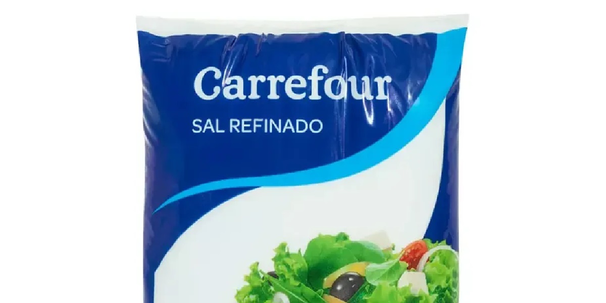 Sal da marca Carrefour (Foto: Reprodução/ Internet)