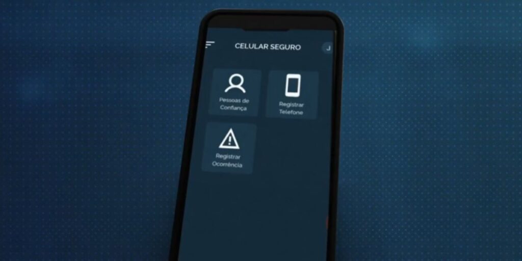 Contato de segurança do Celular Seguro (Foto: Reprodução / Globo)