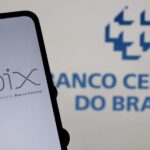 Aplicativo do PIX e logo do Banco Central (Foto: Reprodução / Internet)