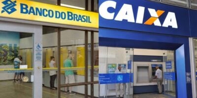 Banco do Brasil / Caixa - Montagem TVFOCO