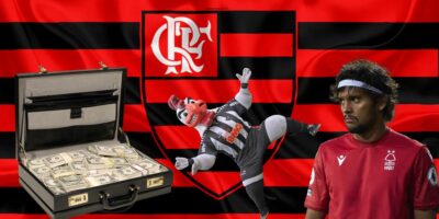 Bandeira do Flamengo, Galo e Scarpa - Foto Reprodução Internet