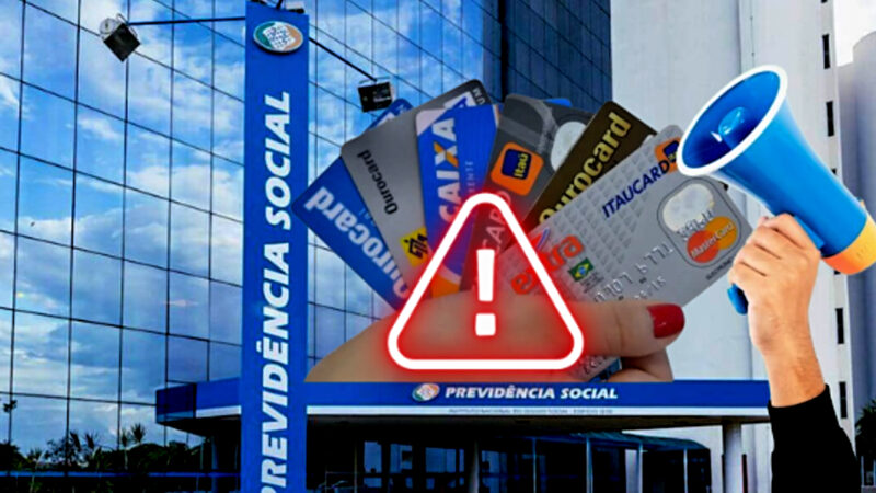 Two critical INSS announcements involving cards and credit lines running into the thousands (photo reproduction/montage/Tv Foco)