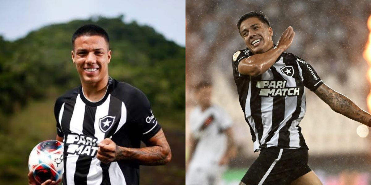 Carlos Alberto, do Botafogo (Foto - Montagem TV Foco).