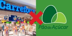 Carrefour e Pão de Açúcar - (Reprodução Internet)Carrefour e Pão de Açúcar - (Reprodução: Internet)