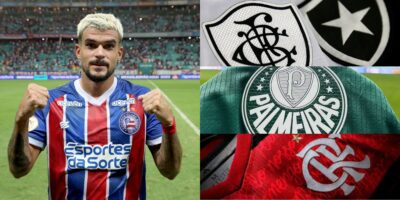 Imagem do post Palmeiras, Flamengo e Botafogo já foram informados e agora é oficial: Por R$ 269 milhões Cauly deixa o Bahia