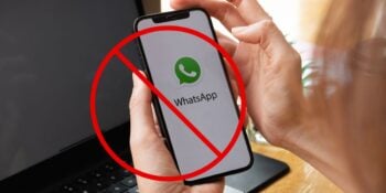 Celular com WhatsApp bloqueado - Foto Reprodução Internet