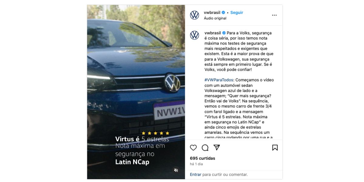 Virtus (Foto: Reprodução / Instagram)