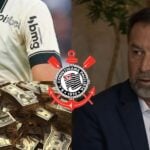 Augusto Melo, presidente do Corinthians - (Montagem Tv Foco)