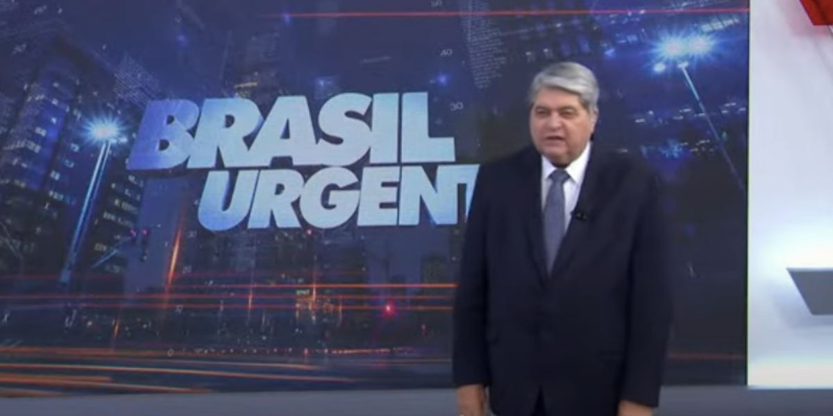 Datena no Brasil Urgente (Foto: Reprodução / Band)