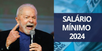 Detalhes do salário mínimo em 2024 - Foto: Montagem TVFOCO