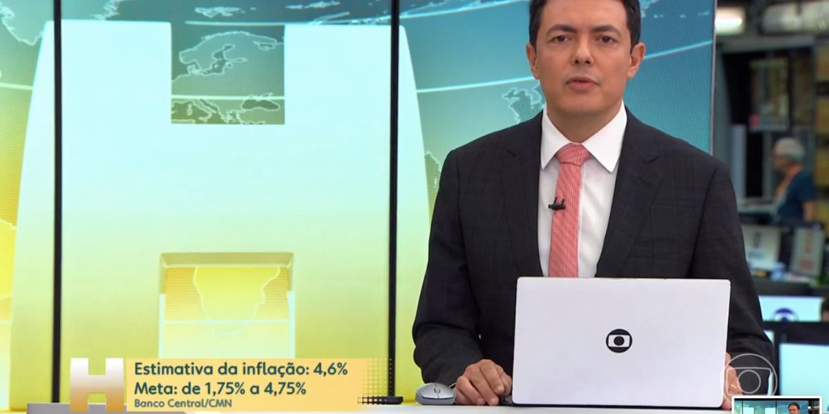 Estimativa da inflação (Foto: Reprodução / Jornal Hoje da Globo)