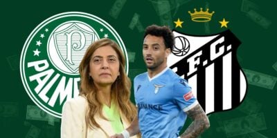 Felipe Anderson e Leila Pereira (Foto - Montagem TV Foco).