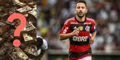 : SAF não poupa dinheiro pra fechar com Everton Ribeiro - (Montagem Tv Foco)