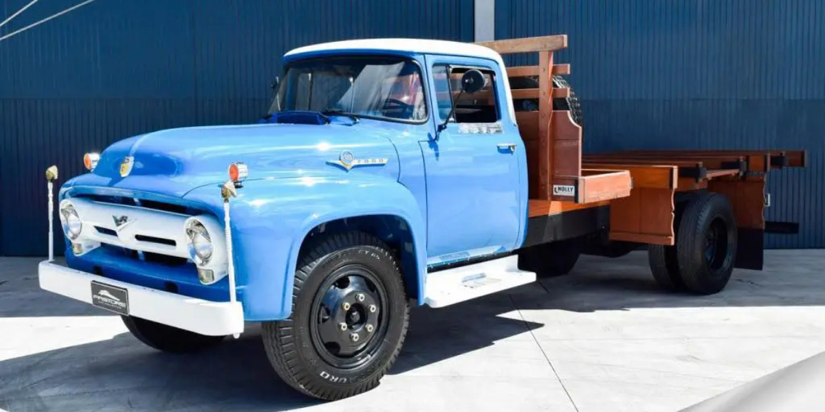 Ford F-600 foi um dos lendários modelos (Foto: Divulgação)