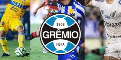 Imagem do post Retorno TRIUNFAL de campeão da Liberta e mais 3: Grêmio arma chegada de pacotão com 4 reforços para 2024