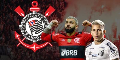 Gabigol e Soteldo (Foto - Montagem TV Foco)