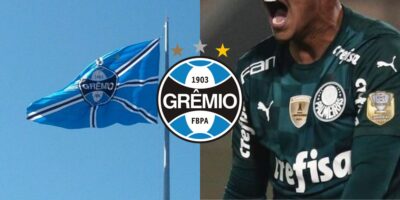 Vingança por Villasanti e presente para Renato: Grêmio acaba de tomar joia do Palmeiras por valor milionário- (Montagem Tv Foco)