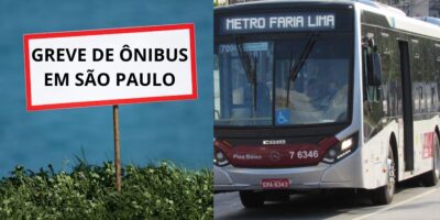 Greve de ônibus em São Paulo acaba de ser decretada nesta sexta (22)  - Montagem TVFOCO