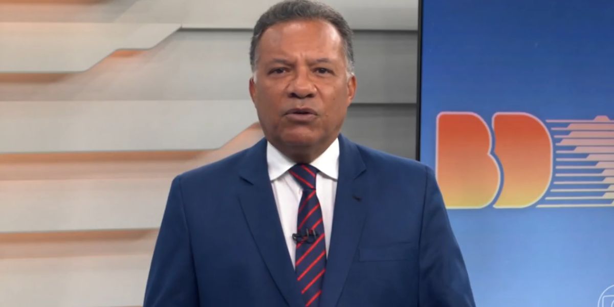 Heraldo Pereira no Bom Dia Brasil da Globo(Foto: Reprodução / Globo)