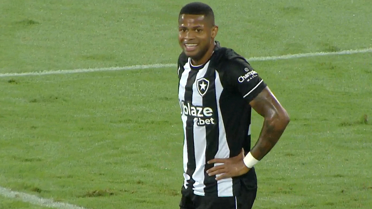 Júnior Santos, sem dúvidas foi um dos grandes destaques do Botafogo - Foto Reprodução Internet