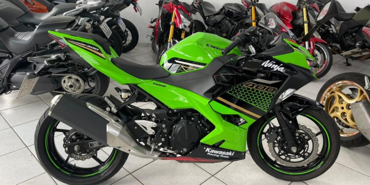 Modelo da moto KAWASAKI NINJA 400 2019 - Foto: internet