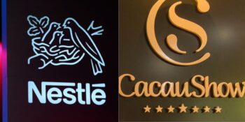 Logo Nestlé / Logo Cacau Show - Montagem TVFOCO